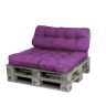 2-osainen palettityynysetti, violetti