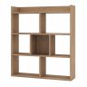 Vapaa seisova hylly 80x20x90cm, ruskea