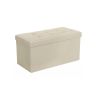 Pehmeä istuin taittuvalla kannella, beige