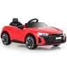 Lasten sähköauto 104x58x41 cm, punainen/musta