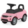 Potkuauto 66x27x41,5 cm, pinkki/musta