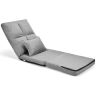 Напольное кресло 176x61x15см, серого цвета