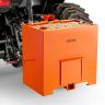 Ballast box for VEVOR tractors, 363 kg, 0.14 m³, Orange, 71 × 65.5 × 50.5 cm