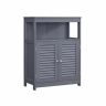 Kaappi 30x60x80 cm, harmaa