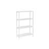 Kylpyhuoneen hylly 26x60x100cm, valkoinen
