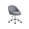 Työtuoli SONGMICS OBG020G01, korkeussäädettävä, Harmaa, 60 × 80–90 × 60 cm