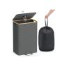 Pullojen keräysastia SONGMICS RRB509G01, 42 × 70,5 × 32,5 cm