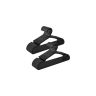 Vaateripustimet 50 kpl, musta