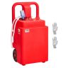 Polttoaineen siirtosäiliö VEVOR YHM-120B, 121 l, 12 V, 2,5 GPM, Punainen, 54 × 107 × 46,5 cm