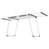 SONGMICS-pyykinkuivausteline, 22 m², 62,5 × 113,5–200 × 90 cm