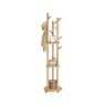VASAGLE clothes rack, 11 hooks, 3 shelves
