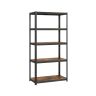Полка для хранения 200 x 100 x 50 см, цвет черный-винтажный