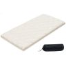 Japanilainen tatami-futonpatja VEVOR KZ-002, Taitettava, Valkoinen, 203,2 × 99,1 × 6,35 cm