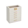 Korurasia 16,3x25,1x29cm, valkoinen/beige