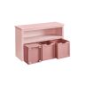 Lasten hylly 30x102x60cm, pinkki