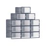 Коробки для обуви 12 шт. 33,5x23,2x14,3см., темно-синие