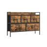 Lipasto 29x98.2x70cm., ruskea/musta