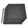 Jumppamattojen sarja VEVOR HRD-XJD6610-12G, 12 kpl, 610 × 610 × 10 mm