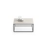 Кофейный столик Concrete Design Solo 100x60x40 см, белый