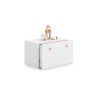 Lasten lipasto Inga 41.6x41.6x70.6cm, pinkki