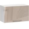 Ripustettava keittiökaappi OLIWIA W60OK, valkoinen/beige, 60 × 29 × 30 cm