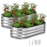 Viljelylaatikot VEVOR YJ-ZZC006, 2 kpl, 120 × 60 × 30 cm