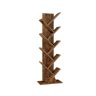 VASAGLE freestanding bookshelf, Brown, 38 × 115.2 × 20 cm