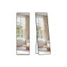 SONGMICS free-standing mirror, Rectangular, Black, 150 × 40 cm