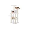 Kissan raapimapuu 72x64x138cm, beige/beige