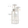 Kissan raapimapuu 111x58,5x206cm, beige/beige