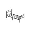 Каркас кровати 198x91,8x86,4см., черный
