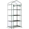 Прозрачная теплица Outsunny 70x50x160 см, зеленого цвета.