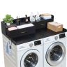 Pesukoneen taso VEVOR DX0202-C250399S-01, 2 laatikkoa, 137 × 30,5 × 69,9 cm