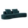 Sofa Island, 238 × 78 × 92 cm