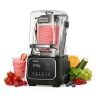 Pöytämallinen tehosekoitin VEVOR HS-608C, 2 l, 2200 W, Musta, 280 × 245 × 480 mm