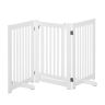Вольер для собак PawHut 155x35,5x76 см, белый.