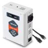 Jännitteenmuunnin, 2000 VA, 110 V - 220 V, USB:llä ja LCD-näytöllä