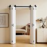 Sisäovet VEVOR GC11-72*84, 4 paneelia, 1829 × 2134 × 35 mm