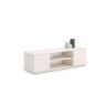 Betoninen TV-taso Focus RTV 155x37x40 cm, valkoinen