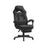 Pelituoli SONGMICS OBG77BR, jalkatuella, 70 × 122–134 × 70 cm
