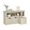 Lelulaatikko VASAGLE LHS380W01, hyllyillä, 102 × 60 × 30 cm