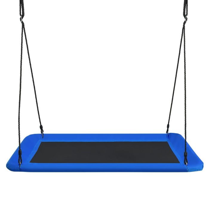 Качели для детей 150x80x180см, синий/черный цвет
