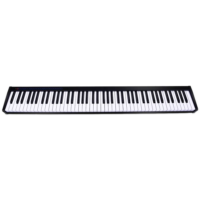Digitaalipiano 126,5x18x6,5cm, musta/valkoinen