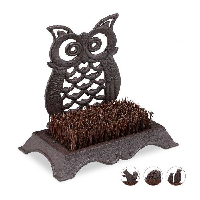 Kenkäharja 21,5x24x14cm, ruskea/musta