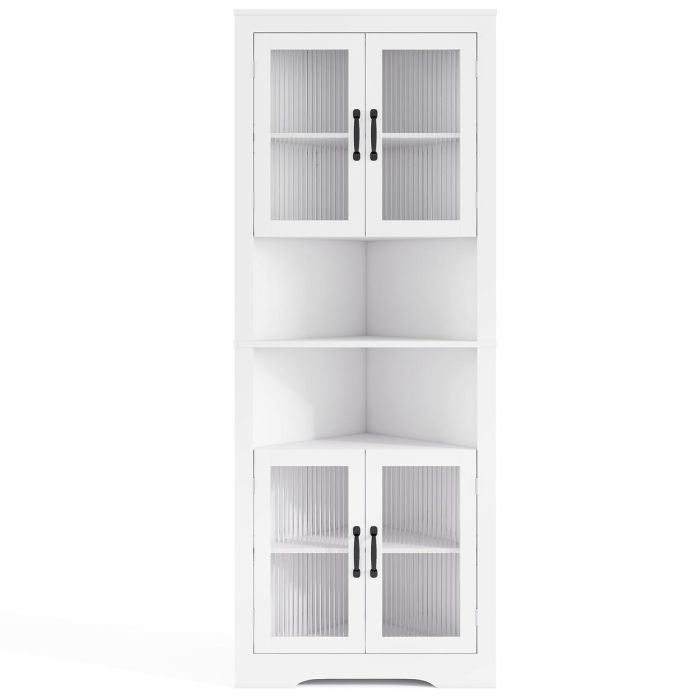 Буфет 66x35x171 см, белого цвета