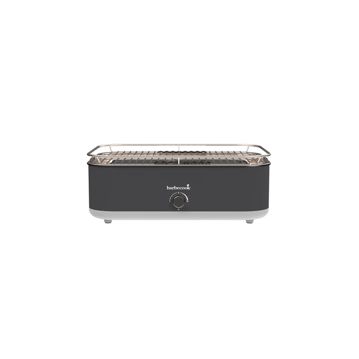 Sähkögrilli Barbecook Electric Grill E-Carlo BC-ELE-1003, 3 lämpötilatasoa, Harmaa, 33 × 16,5 × 42,5 cm
