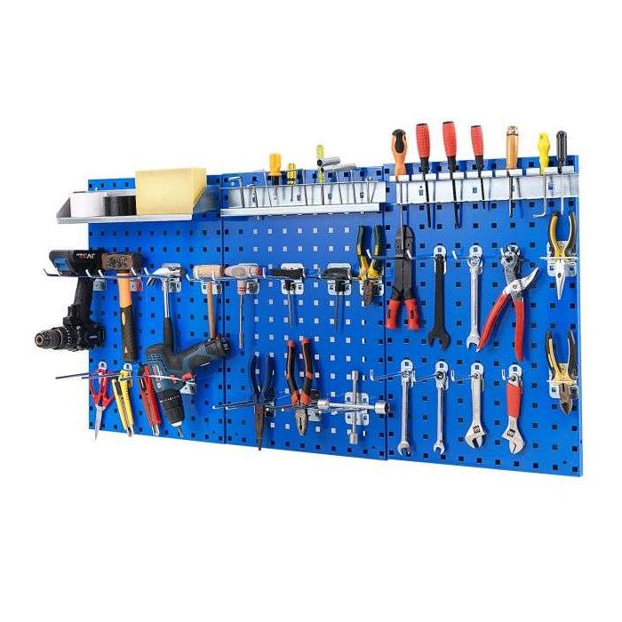 Панель для инструментов 120x60x2см, синего цвета