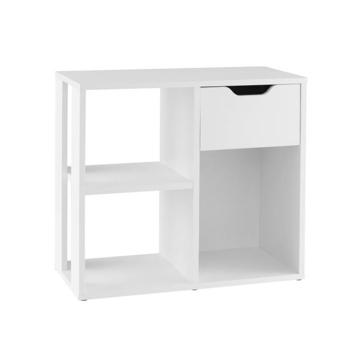 Напольная полка 60x30x53см, белого цвета