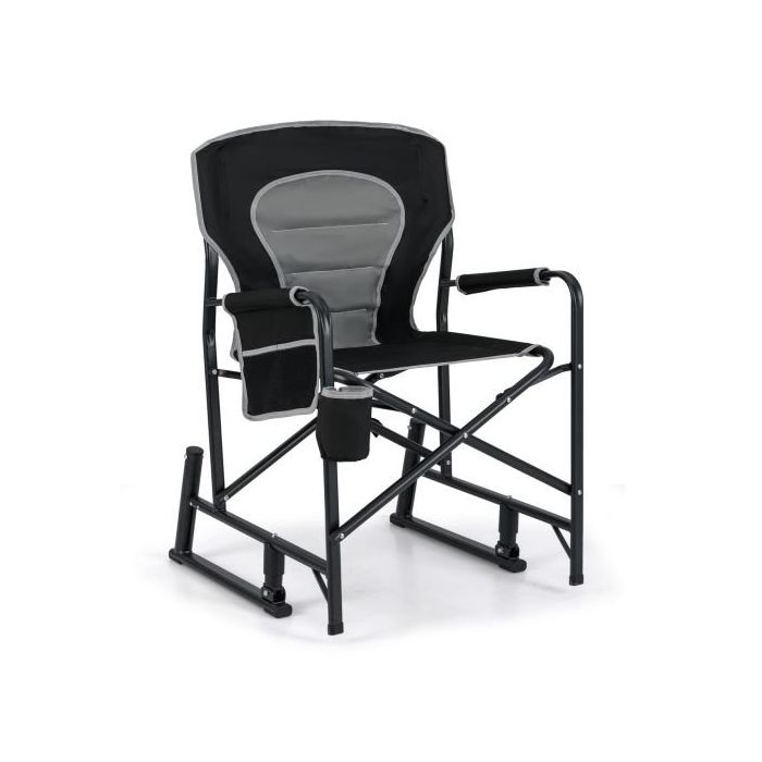 Туристический стул 62,5x65x97см, чёрного цвета