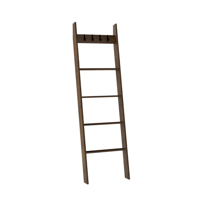 Напольная полка 43x8x148см, коричневого цвета